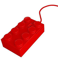 Lego Shaped Mouse Lego Shaped Mouse