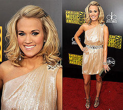 Photos of Carrie Underwood in Theia Dress at 2009 American Music Awards Photos of Carrie Underwood in Theia Dress at 2009 American Music Awards