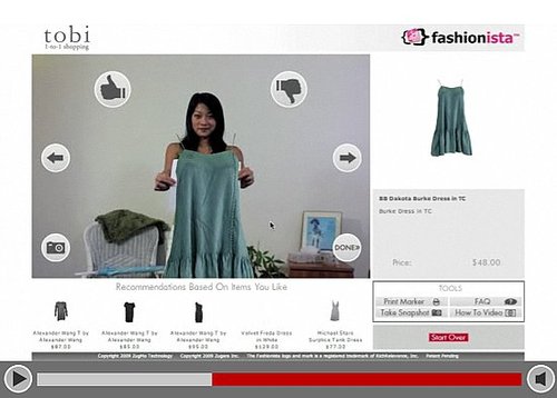 Tobi Opens Virtual Dressing Room