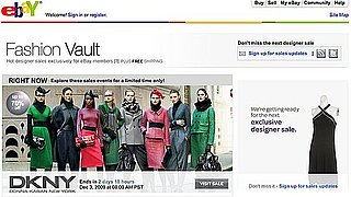 High-End Designer Online Sale Site, eBay Fashion Vault