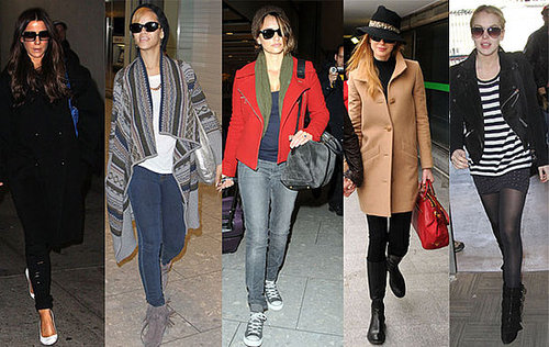 Celebrity Travel Style at Airports 2009-12-05 02:44:22