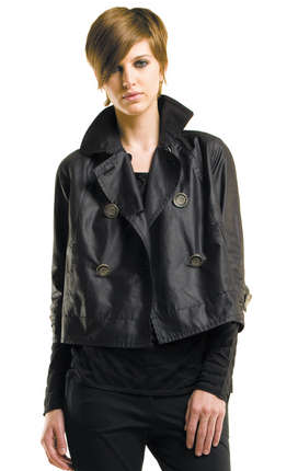Cropped Jacket For Fall