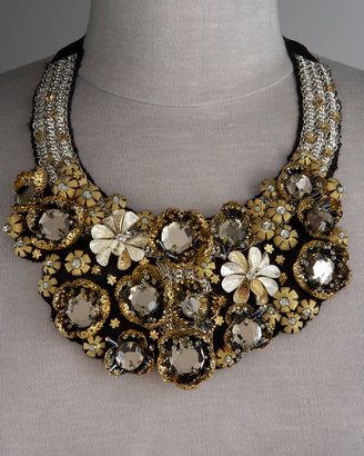 Jeweled Bib Necklaces For Holidays