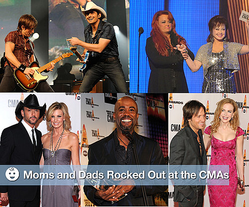 Famous Moms and Dads Hit the Red Carpet at the CMA Awards