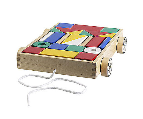 Wooden Block Wagon Wooden Block Wagon