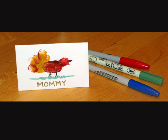 Personalized Turkey Place Cards 