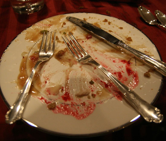 Keep a Bit of Food on Your Plate