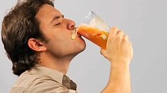Man Drinks Fat For Antisoda Ad Man Drinks Fat For Antisoda Ad