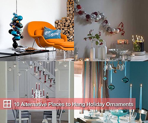 10 Alternative Places to Hang Holiday Ornaments