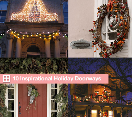 10 Inspirational Holiday Doorways 10 Inspirational Holiday Doorways