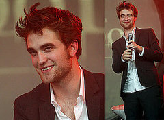 Interviews With New Moon Robert Pattinson About His Music Career, Growing Old and Harry Potter Compared to Twilight