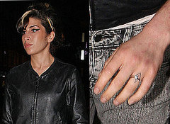 Photos of Amy Winehouse Wearing an Engagement Ring Sparking Rumours She is Set to Remarry Blake Fielder-Civil Photos of Amy Winehouse Wearing an Engagement Ring Sparking Rumours She is Set to Remarry Blake Fielder-Civil