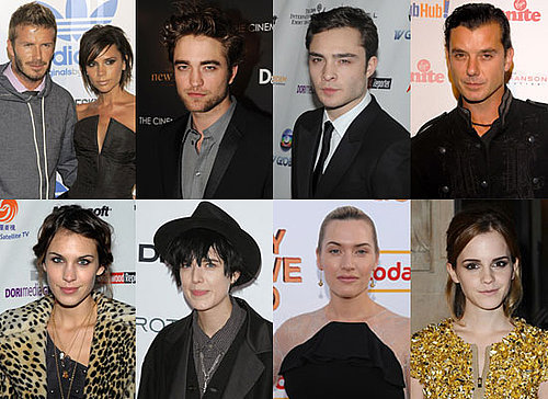 Best of 2009 PopSugarUK Series Who Is Your Favourite Brit Abroad Poll Featuring Robert Pattinson, Ed Westwick, Beckhams