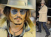 Photos of Johnny Depp in Japan
