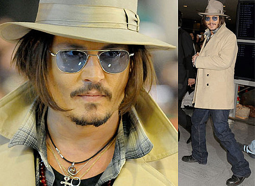 Photos of Sexiest Man Alive Johnny Depp Arriving in Tokyo, Japan To Promote Public Enemies
