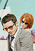 Elijah Wood and Shirley Manson for Oliver Peoples Sunglasses