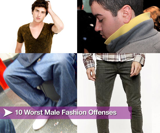 10 Worst Male Fashion Offenses 