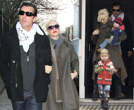 Photos of Gwen Stefani, Gavin Rossdale and The Boys Shopping in London Photos of Gwen Stefani, Gavin Rossdale and The Boys Shopping in London