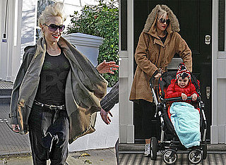 Photos of Gwen Stefani And Kingston Rossdale Walking Together in London