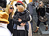 Photos of Jessica Simpson, Ashlee Simpson, Pete Wentz, Bronx Wentz, Tina Simpson, and Joe Simpson Shopping in NYC