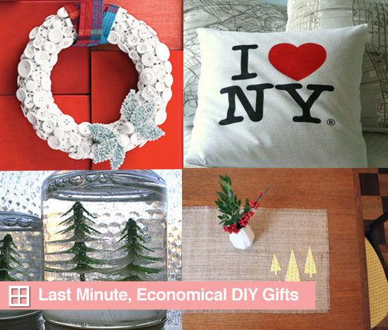 Roundup:  Last Minute, Economical DIY Gifts 