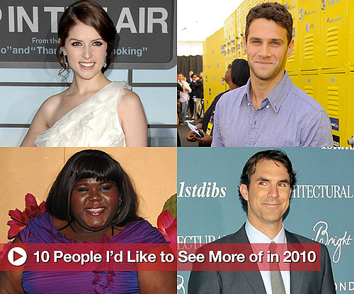 Entertainment People I'd Like to See More of Next Year