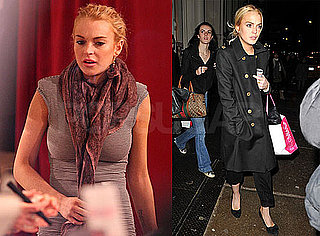 Photos of Lindsay, Ali, And Dina Lohan Shopping in NYC