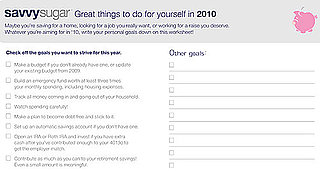 Get Savvy in 2010 With Our Resolution Doc! 