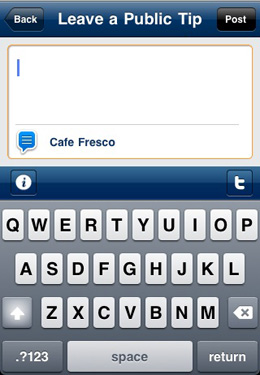Add Tips About Places You've Been With the New Loopt App