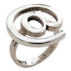 Photos of the EMAIL @ Symbol Jewelry on Etsy Photos of the EMAIL @ Symbol Jewelry on Etsy