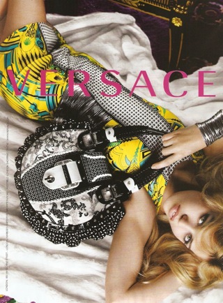 Georgia May Jagger Versace Ad Campaign Spring 2010 2009-12-30 10:00:08