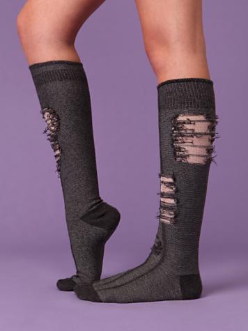 Tattered Socks for 2010 at Free People