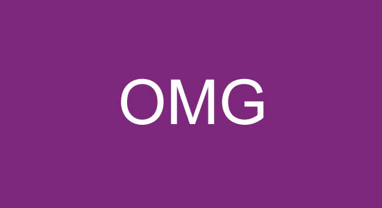 Word of the Decade: OMG Word of the Decade: OMG