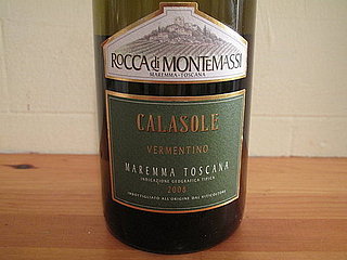 Happy Hour: 2008 Rocca di Montemassi Calasole Vermentino