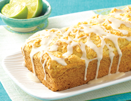 Vegan Vanilla Pound Cake Recipe With Lime Glaze