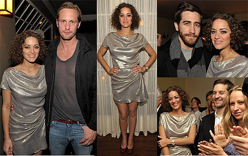 Photos of Alexander Skarsgard, Marion Cotillard, Jake Gyllenhaal, Tobey Maguire at Dior Party in LA 2010-01-11 07:00:00