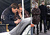 Photos of Joshua Jackson and Diane Kruger on the Set of Fringe