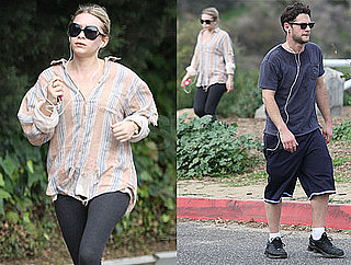 Photos of Ashley Olsen And Justin Bartha Running in LA