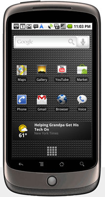 Google Officially Announces Nexus One
