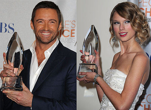 Full List of Winners Plus Photos from the Press Room at the People's Choice Awards 2010 Including Glee, Taylor Swift