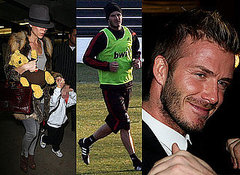 Photos of Victoria Beckham and Her Boys Arriving at LAX Plus David Beckham Training With AC Milan in Italy Photos of Victoria Beckham and Her Boys Arriving at LAX Plus David Beckham Training With AC Milan in Italy