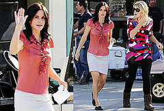 Photos of Courteney Cox and Busy Phillips Filming Cougar Town as Its Second Season Is Announced Photos of Courteney Cox and Busy Phillips Filming Cougar Town as Its Second Season Is Announced