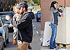 Photos of Jennifer Garner and Ben, Seraphina, and Violet Affleck Eating Breakfast in LA