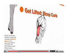 Get Lifted: Exercise Band Bicep Curls Get Lifted: Exercise Band Bicep Curls