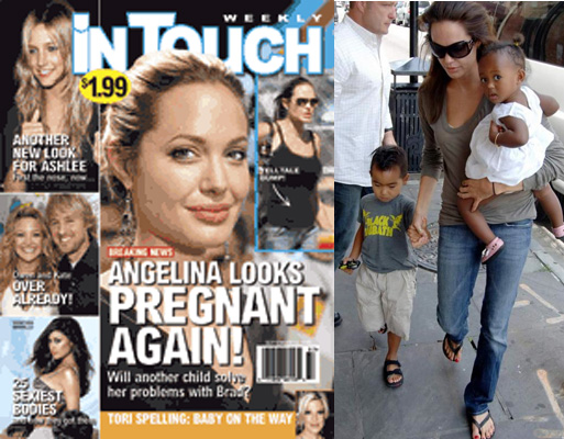 Let the Angelina Pregnancy Rumors Begin