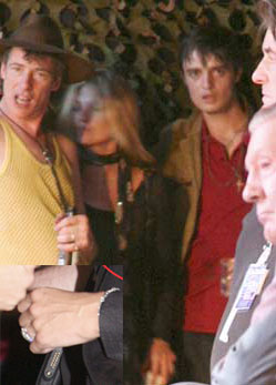 Kate Moss and her new Mystery Ring