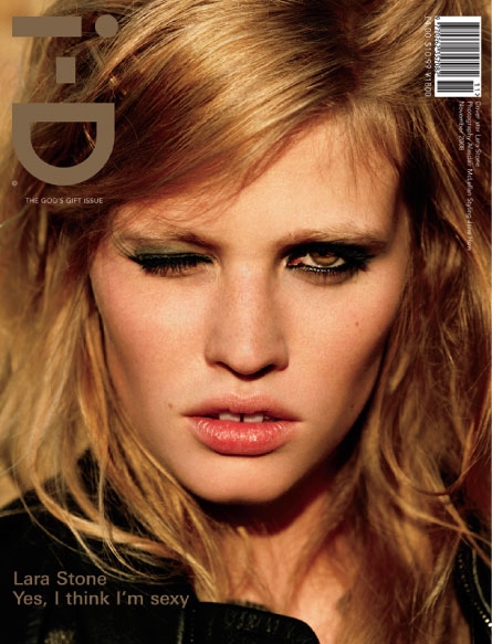 Lara Stone, Exposed, for i-D November 2008 Lara Stone, Exposed, for i-D November 2008