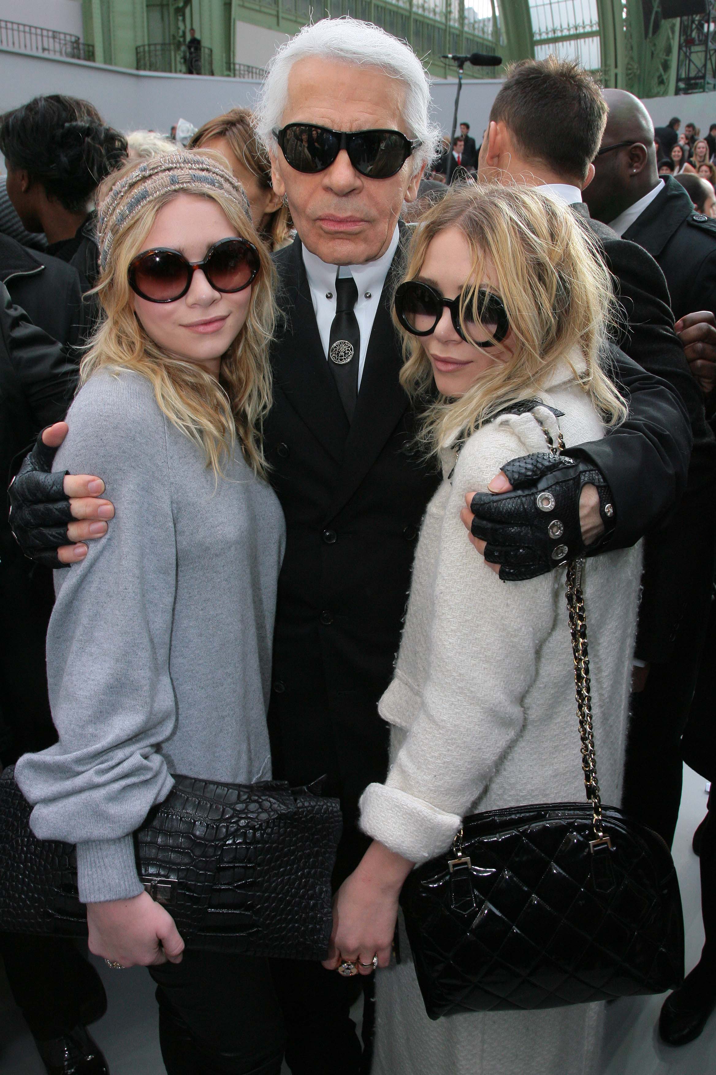 Karl Lagerfeld's Influence in Olsen's Book: Models Who Don't Talk Karl Lagerfeld's Influence in Olsen's Book: Models Who Don't Talk