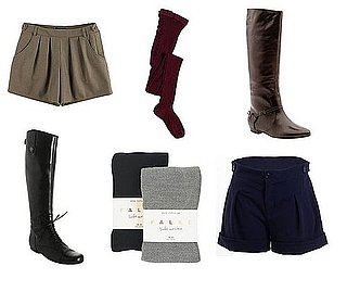 Shorts, Tights, Boots. Done. 