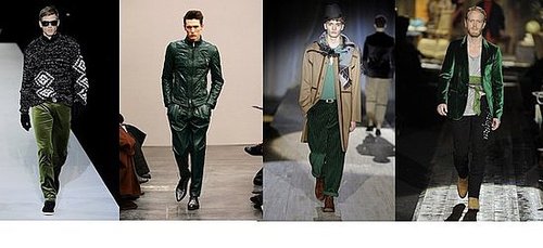 Fall 2009 Men's Trend Report: Seeing Green 